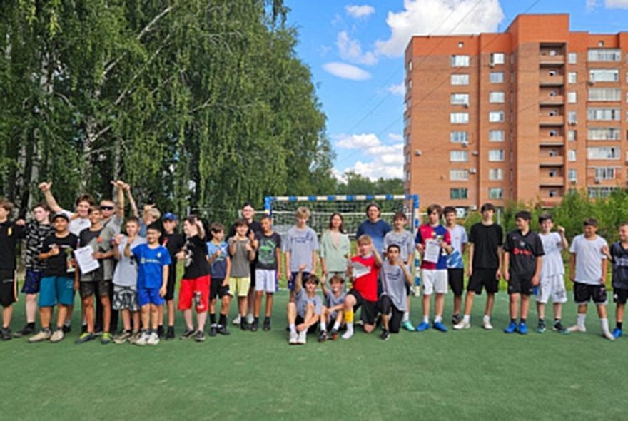 В Первомайском районе Пензы прошел футбольный турнир  