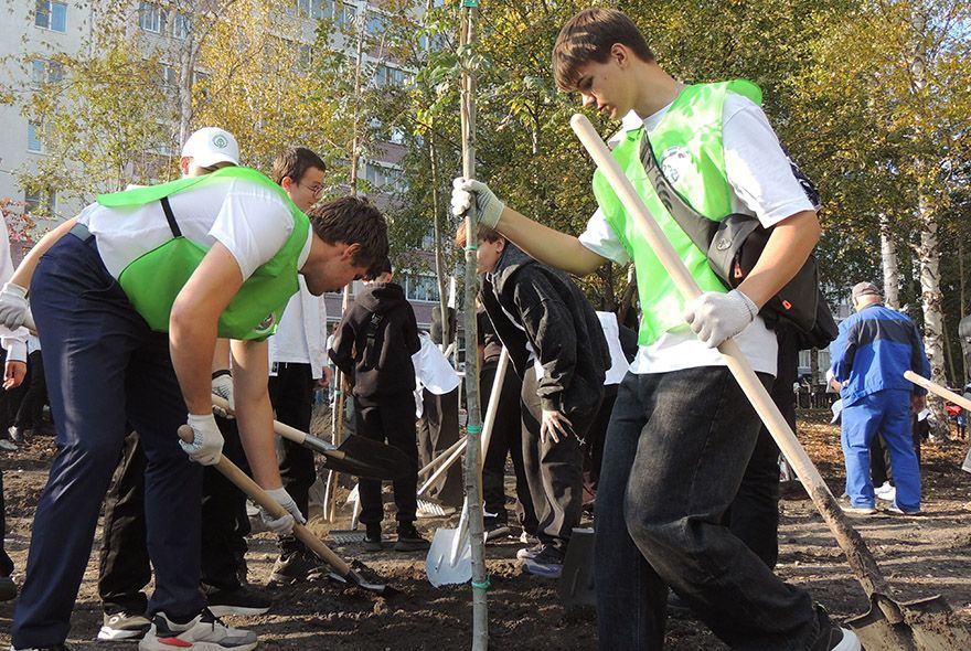 Сквер, который всех объединил