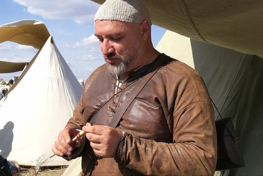 Дудка из новогодней елки