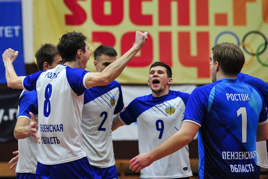 Пензенские волейболисты взяли бронзу на чемпионате России