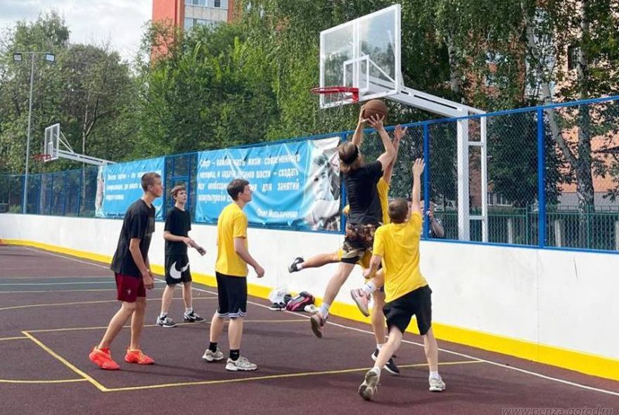 В Пензе развивают дворовый спорт 