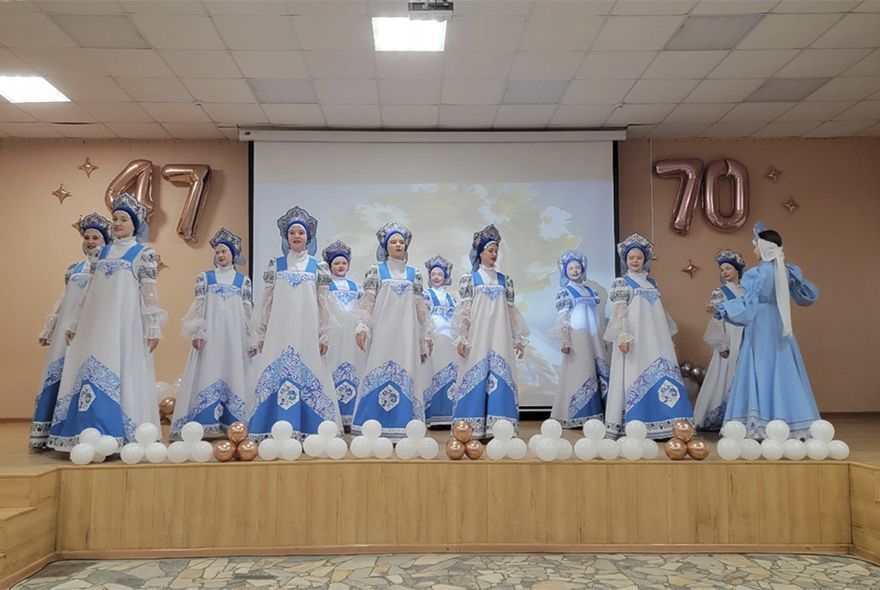 Пензенская школа отметила 70-летие