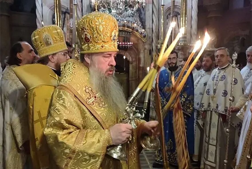 Пензенский митрополит в Иерусалиме