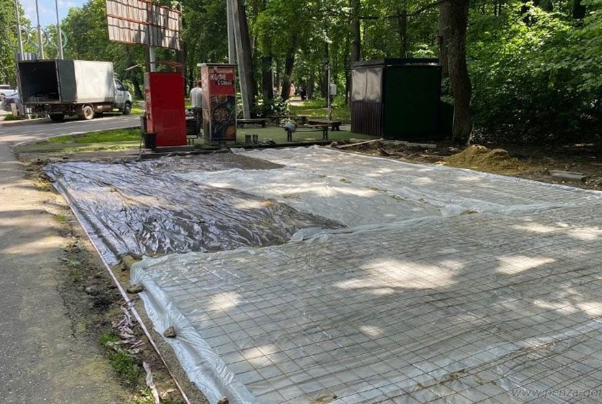 В Пензе на Олимпийской аллее установят новые тренажеры