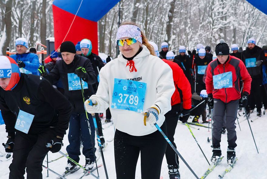 Более трех тысяч пензенцев присоединились к «Лыжне России-2026»