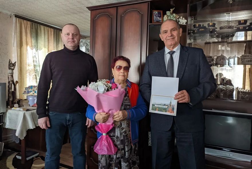 Пензячку поздравил президент