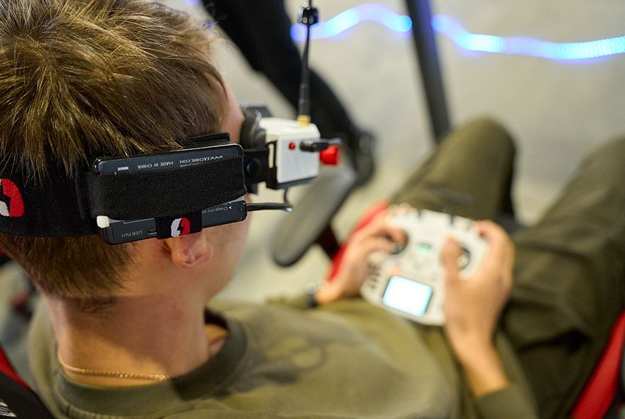 В Пензе прошли  гонки дронов