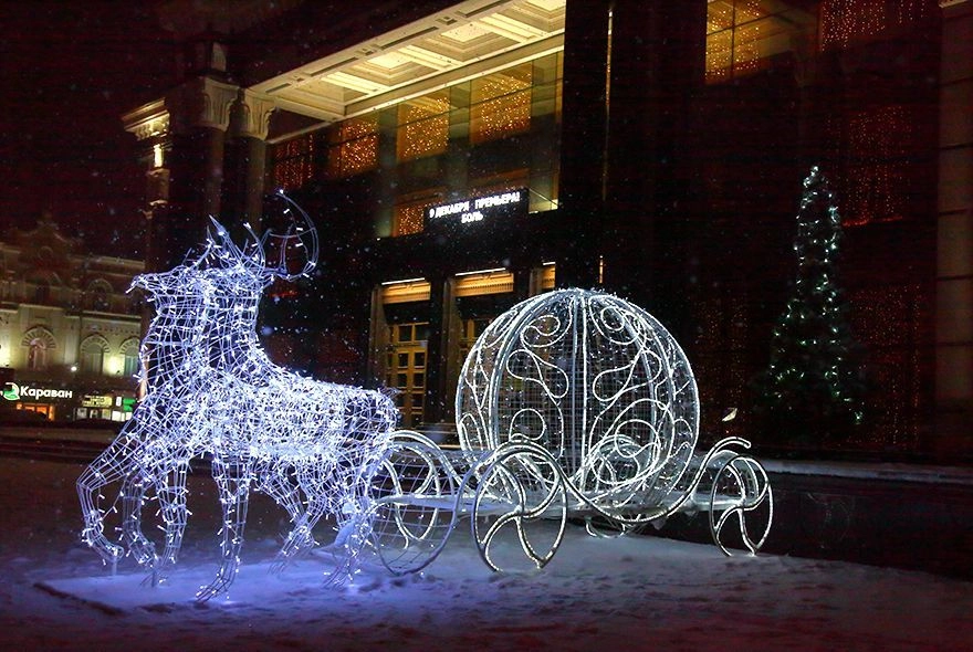 В Пензе началась подготовка к Новому году