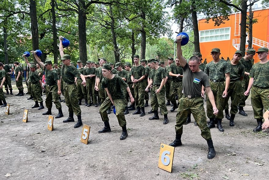 Сборы «Гвардеец»: в армейском гиревом рывке лучшими оказались пензенцы 