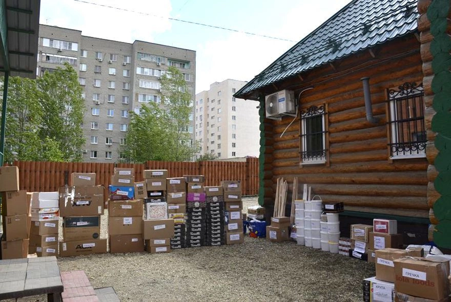 Епархия отправила гуманитарку
