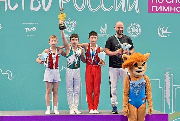 Пензенские гимнасты на вершине пьедестала
