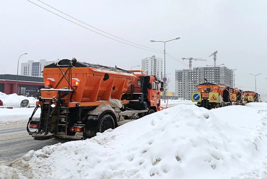 Пенза: снежный патруль 
