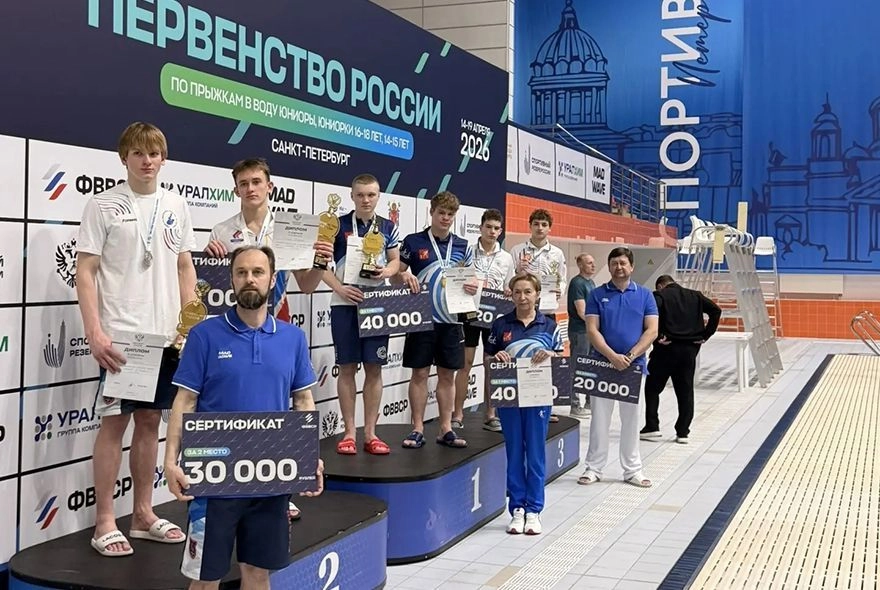 Пензенские прыгуны в воду берут новые высоты