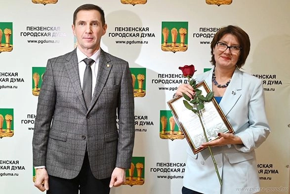 Главного редактора «Нашей Пензы» наградили