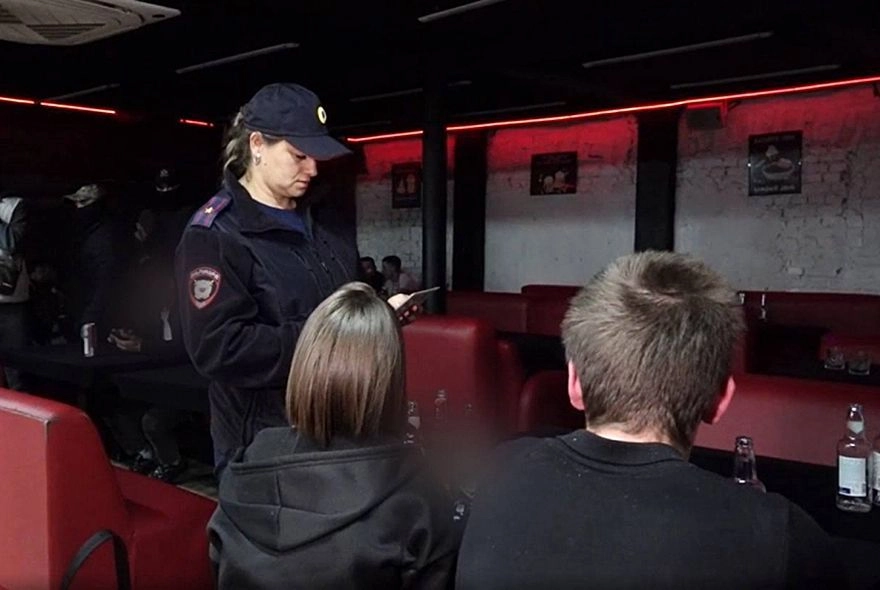 В центре Пензы прошел ночной рейд